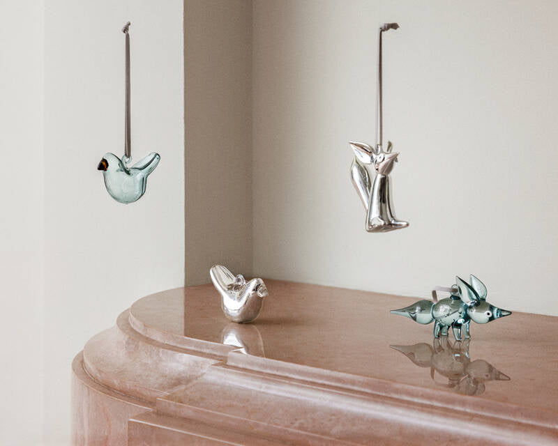 Oiva Toikka Collection Mini glass birds mix 3set