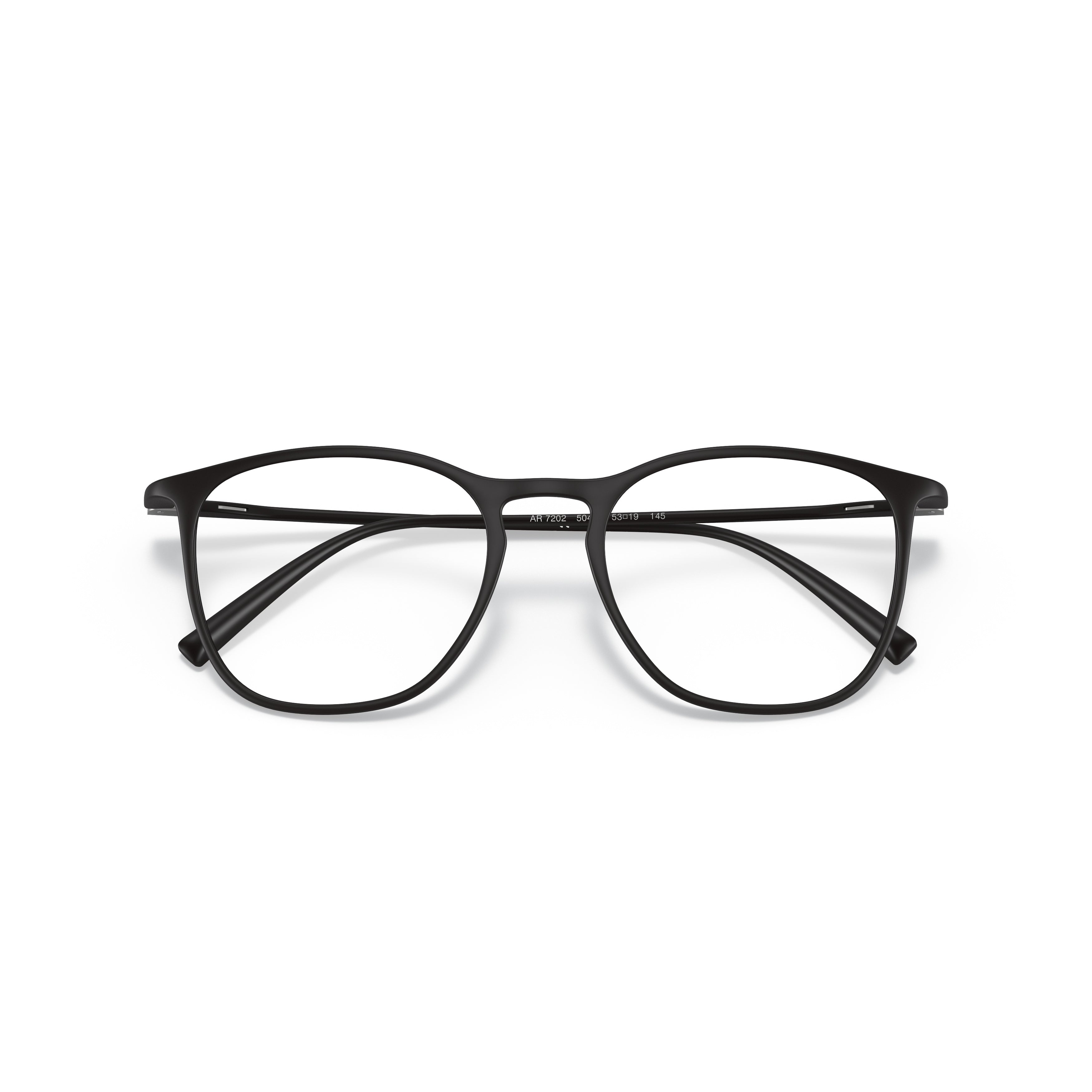 0Ar7202 Minimalist Black Nylon Sunglasses