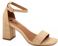 Women's Hey Girl Raffia Heels In One In A Melon