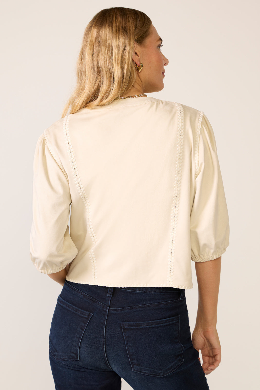 Women's Vincent Faux Suede Top