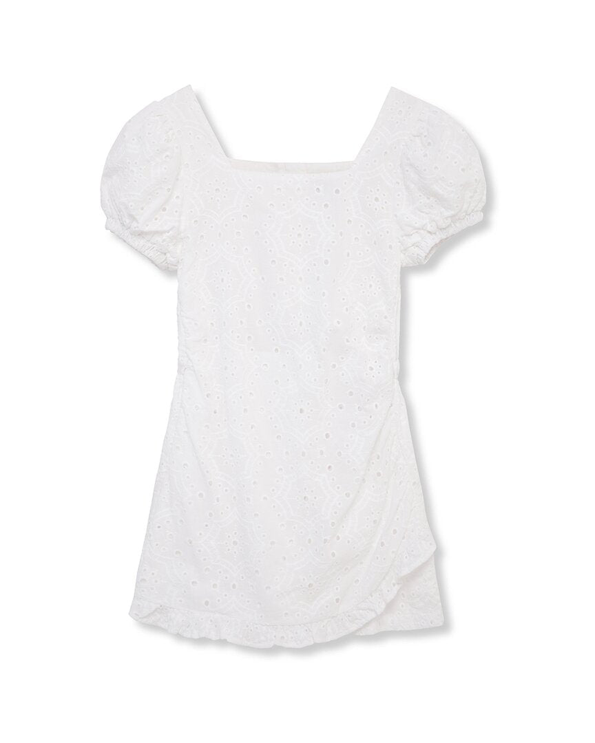 Habitual Allover Eyelet Romper