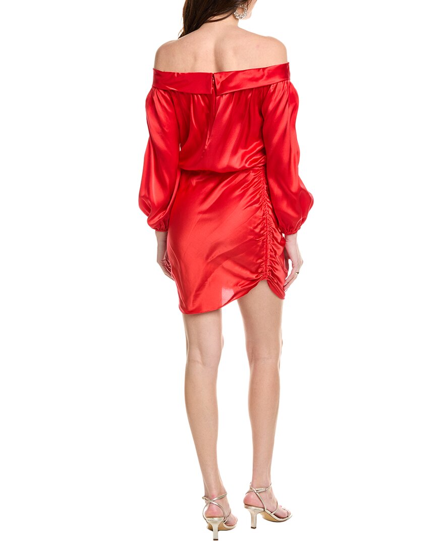 Amanda Uprichard Avra Silk Mini Dress