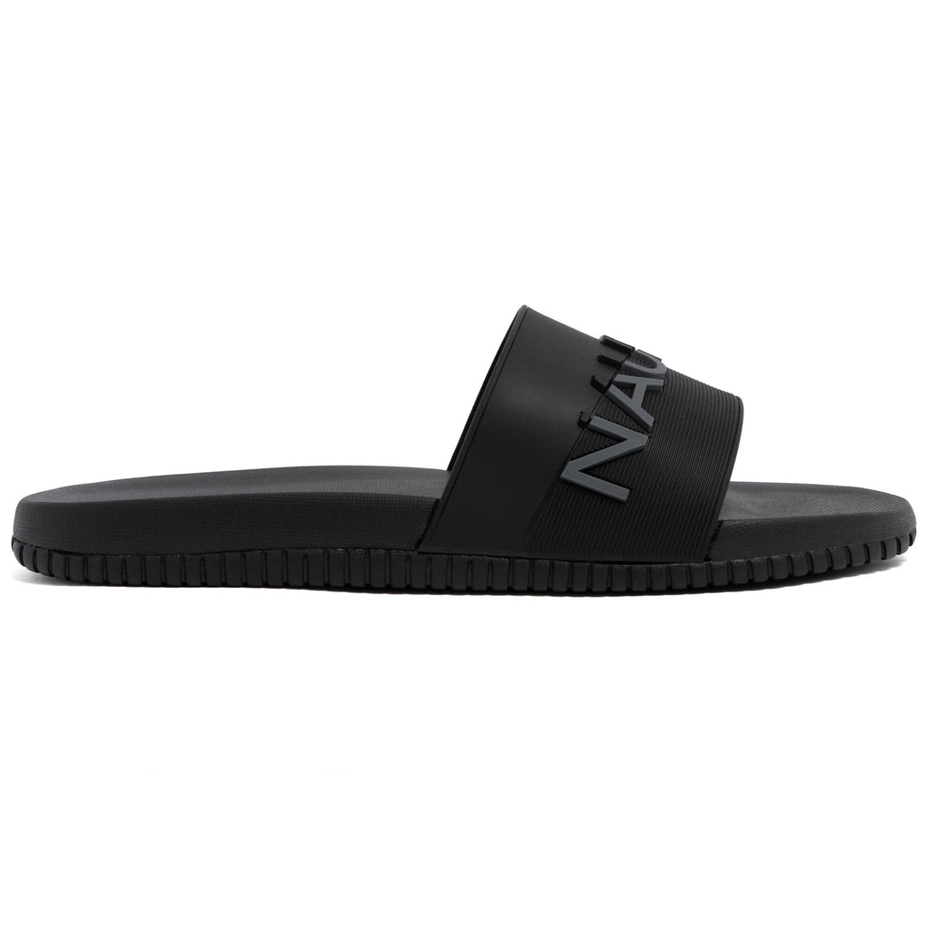 Nautica Mens Logo Slide Sandal
