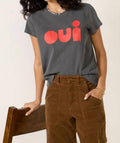 Classic Tee In Faded Black
