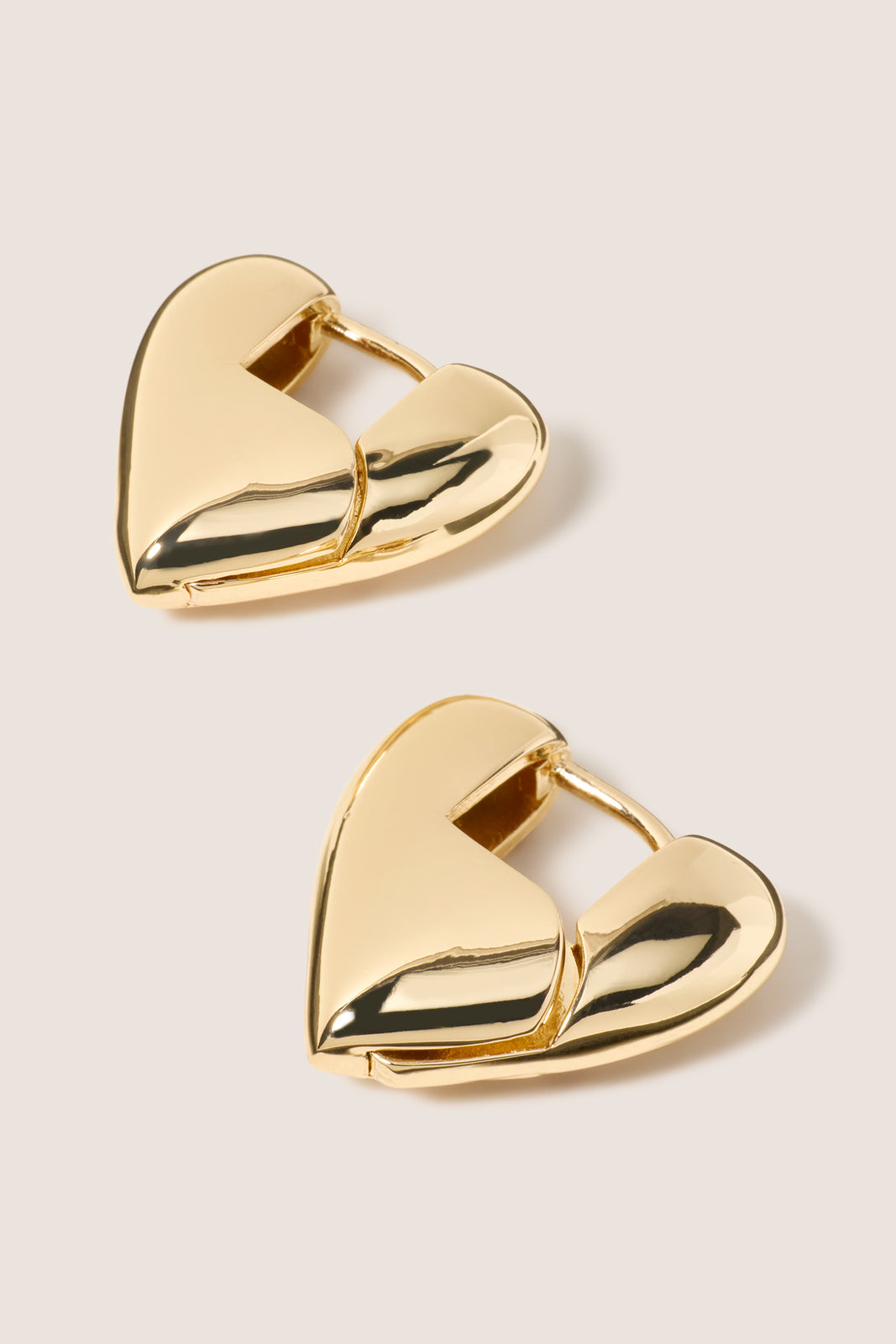 Women's Adele Puffy Heart Earrings
