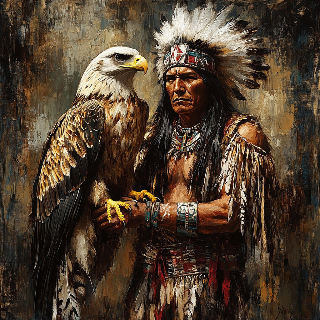 Chief Eagle 1000 piece Jigsaw Puzzle for Adults