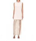 Mackenzie Mini Dress In Off White
