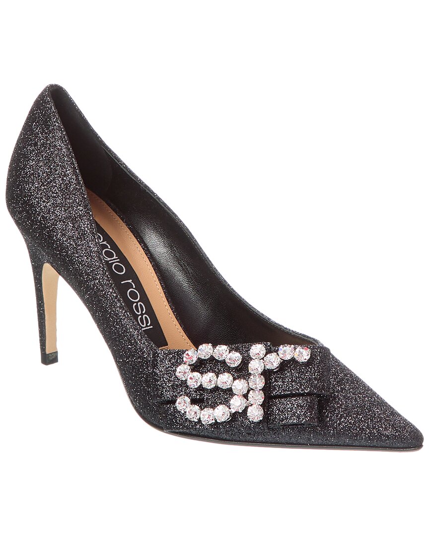 Sergio Rossi SR Glitter Pump