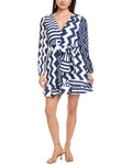 Milly Liv Pleated Satin Mini Dress