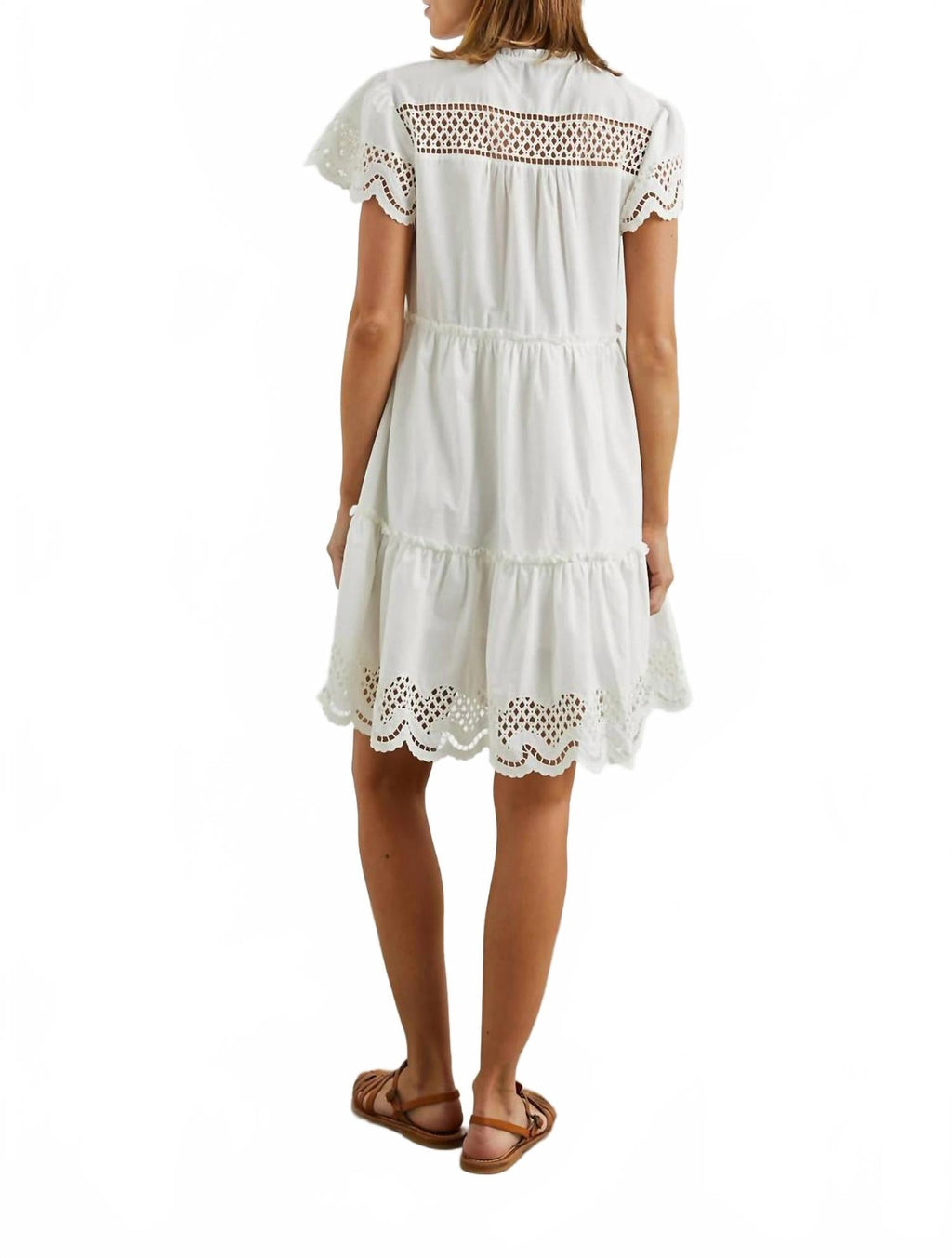 Lettie Casual Dress In White