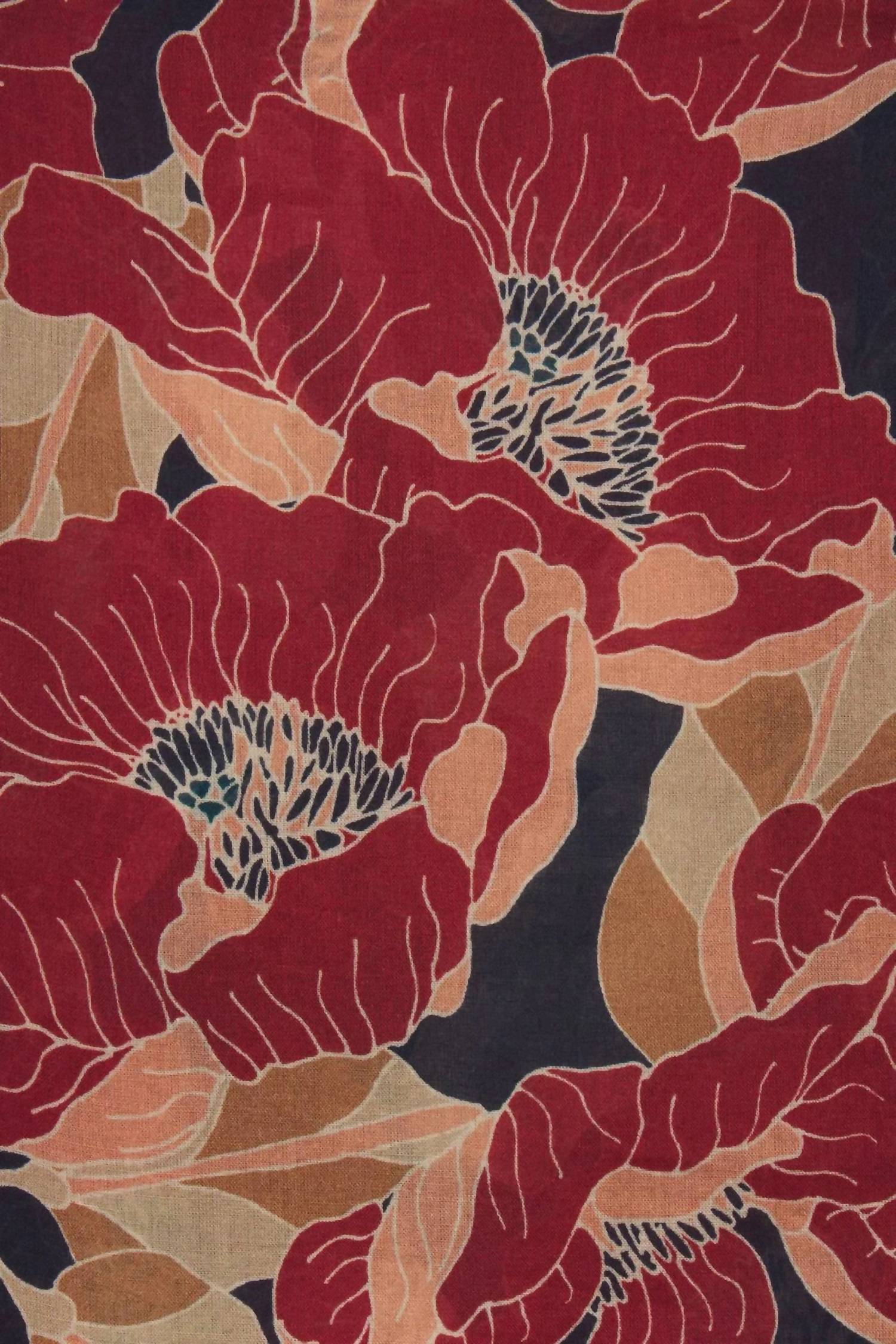 Nadine Blouse In Oleander Rouge