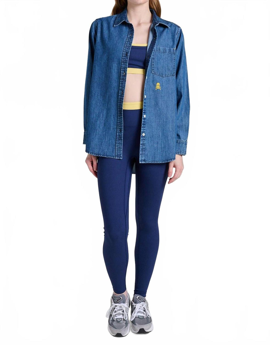 Mia Soul Brigade Shirt In True Denim