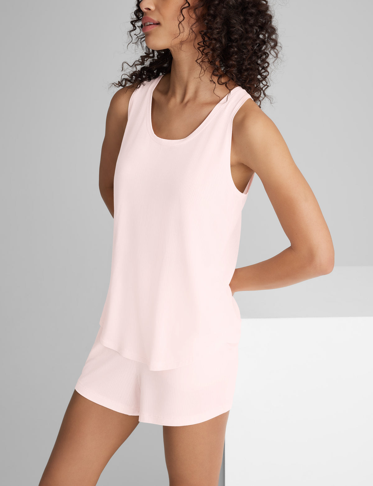 Women's Second Skin Luxe Rib Sleep Tank