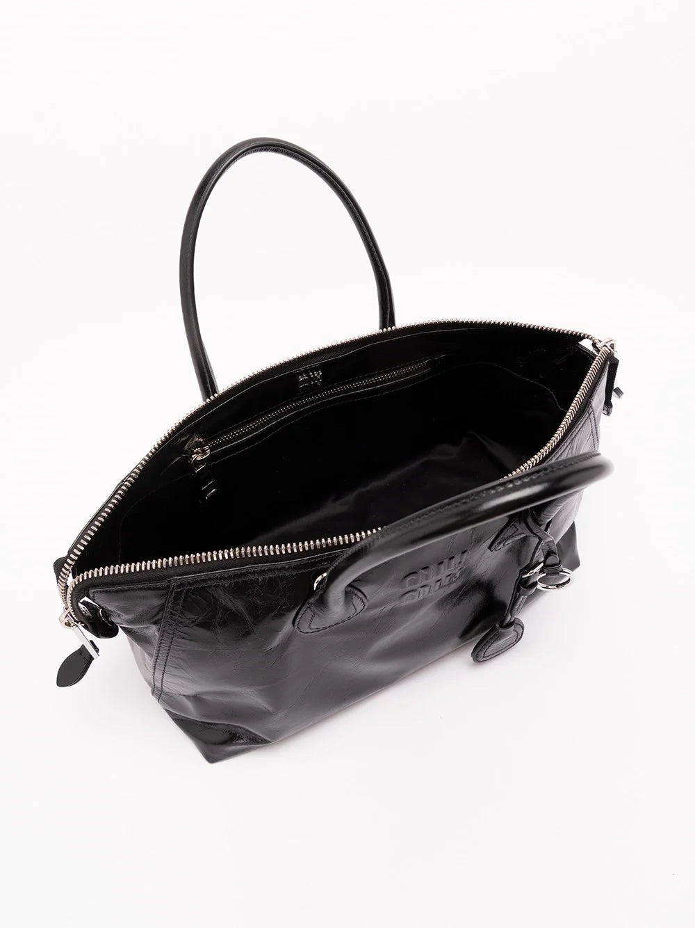 Miu Miu Women Shiny Leather Bag