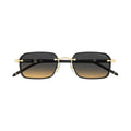 Bold Square Frame Gradient Lens Montblanc Sunglasses