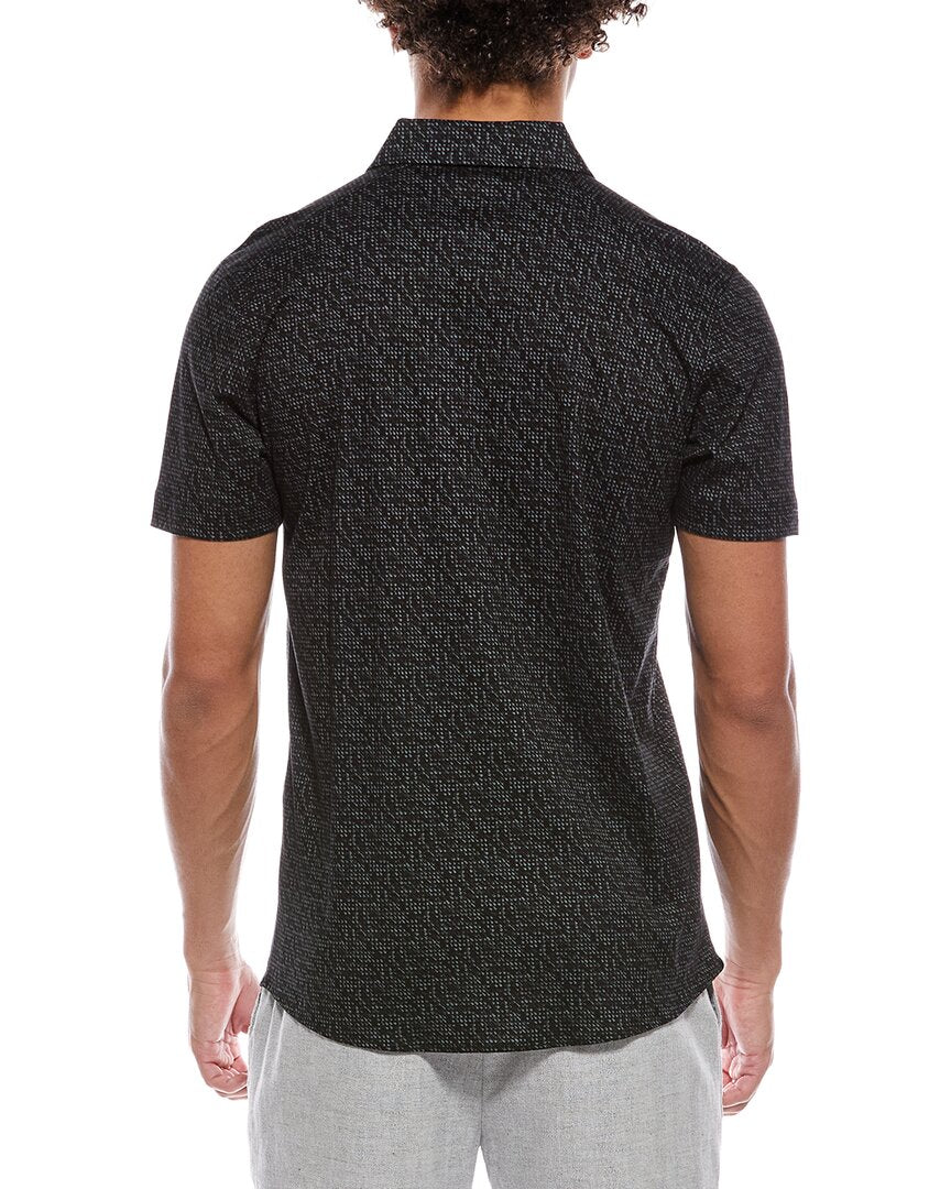 Raffi Brushed Dot Button Shirt