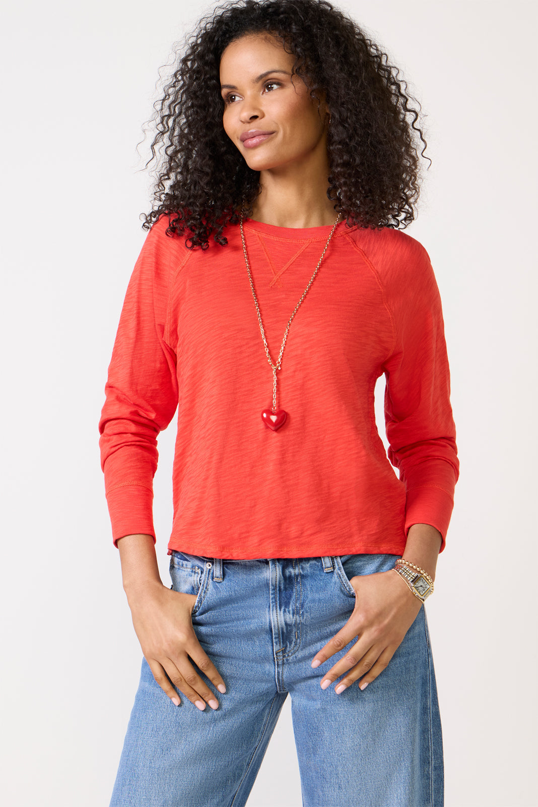 Women's Iver Garment Dyed Raglan T-Shirt