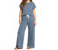 Washed Denim Nova Pants In Blue