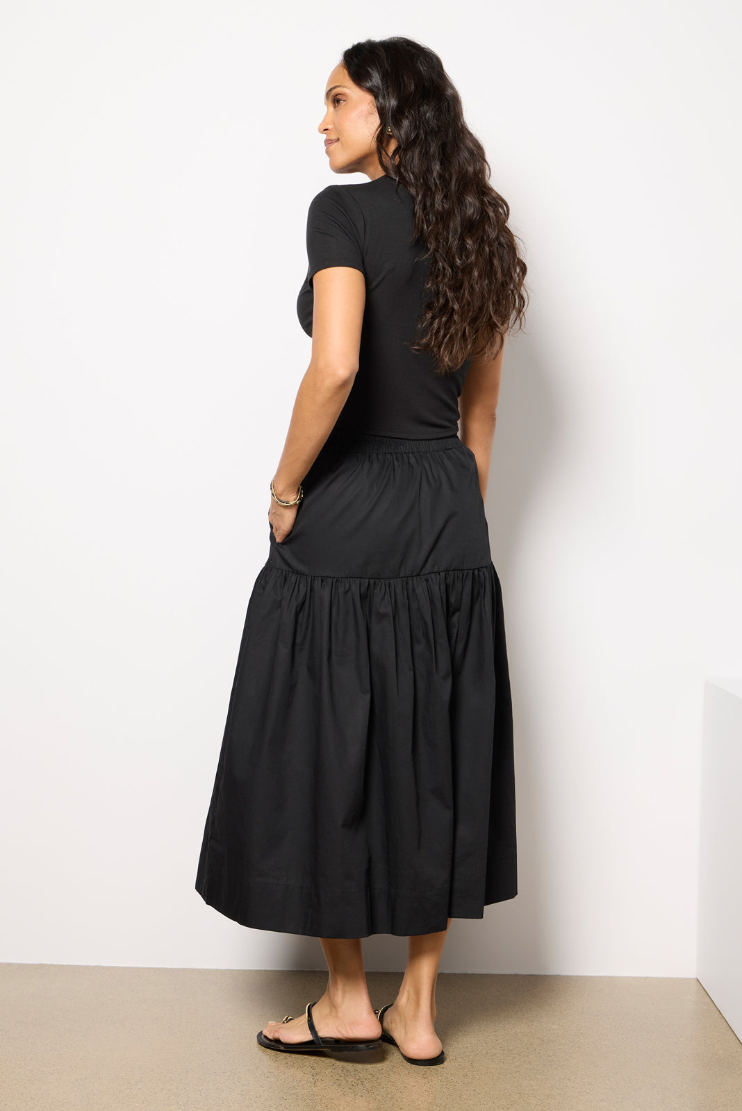 Women's Poplin Prairie Skirt