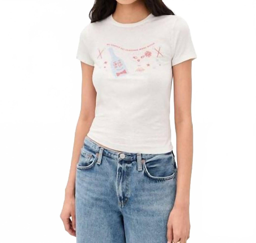 Tiny Tee Together Shirt In White