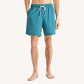 Nautica Mens 7" Printed Quick-Dry Swim