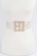 Beaded Square Plus Size Belt