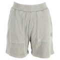 Anine Bing Elastic Waist Shorts in Grey Cotton