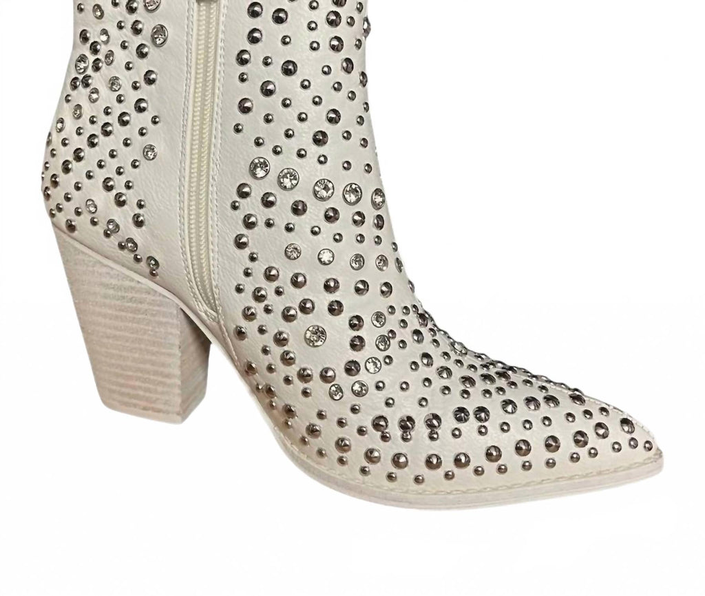 Women's Line Dance Boots In White