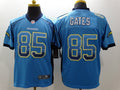 Men's Los Angeles Chargers Antonio Gates #85 Blue Game Jersey1