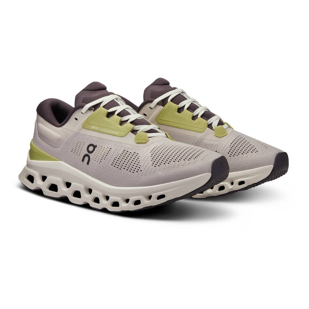 Men's Cloudstratus 3 Running Shoes In Pearl Ivory
