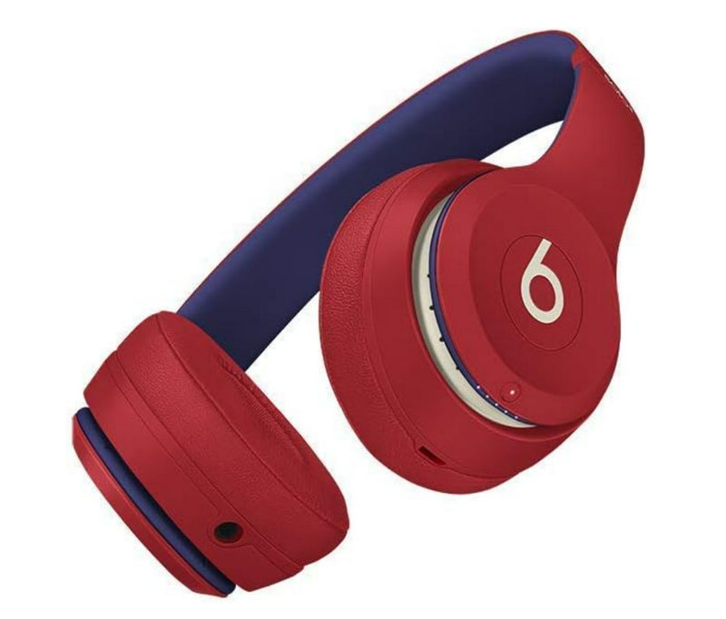 Beats Solo3 Wireless On-Ear Headphones Club Collection – Club Red (Renewed)