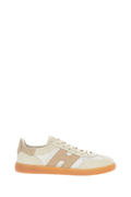 Beige Hogan Cool Allacciato Crochet Sneakers