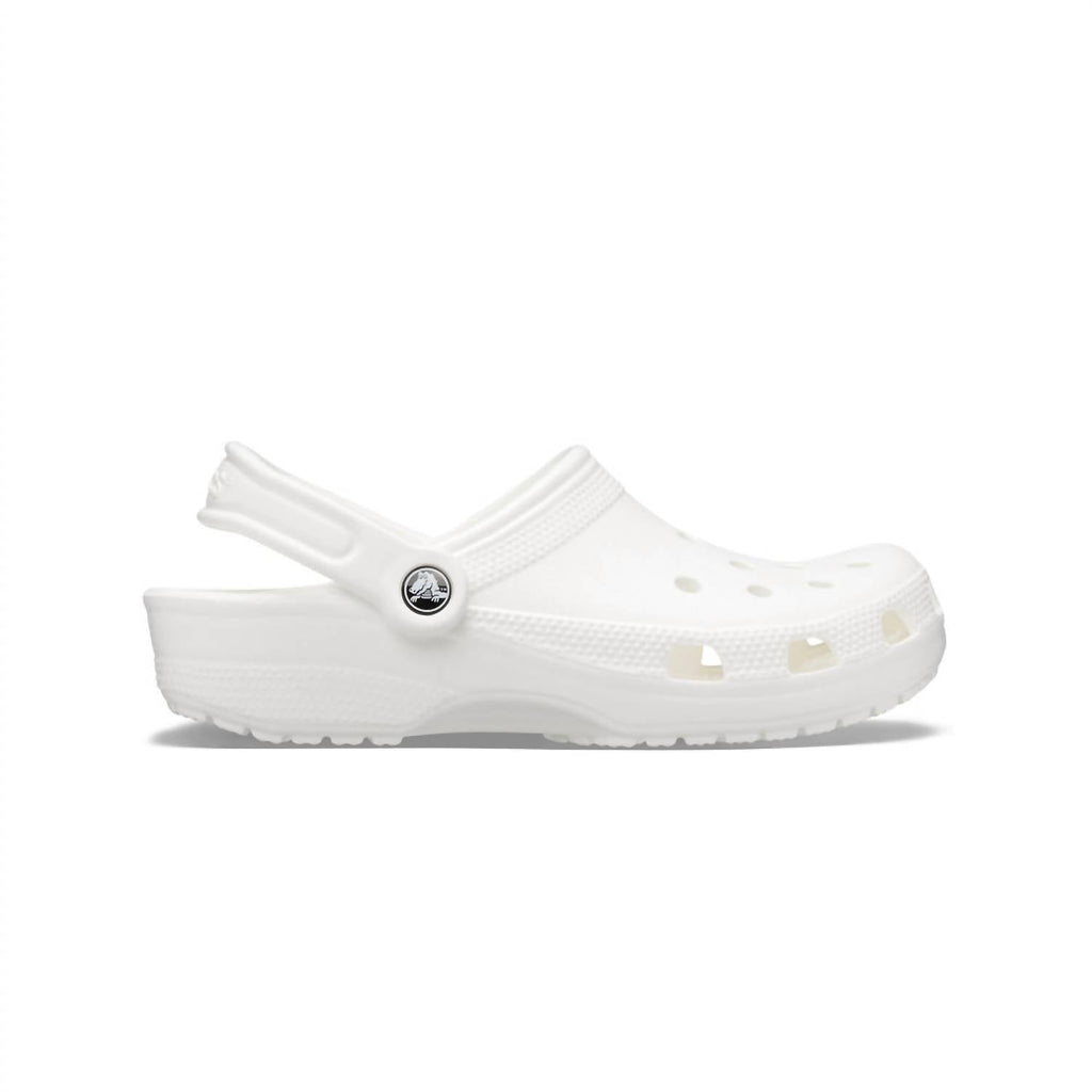Unisex Classic Clog In White