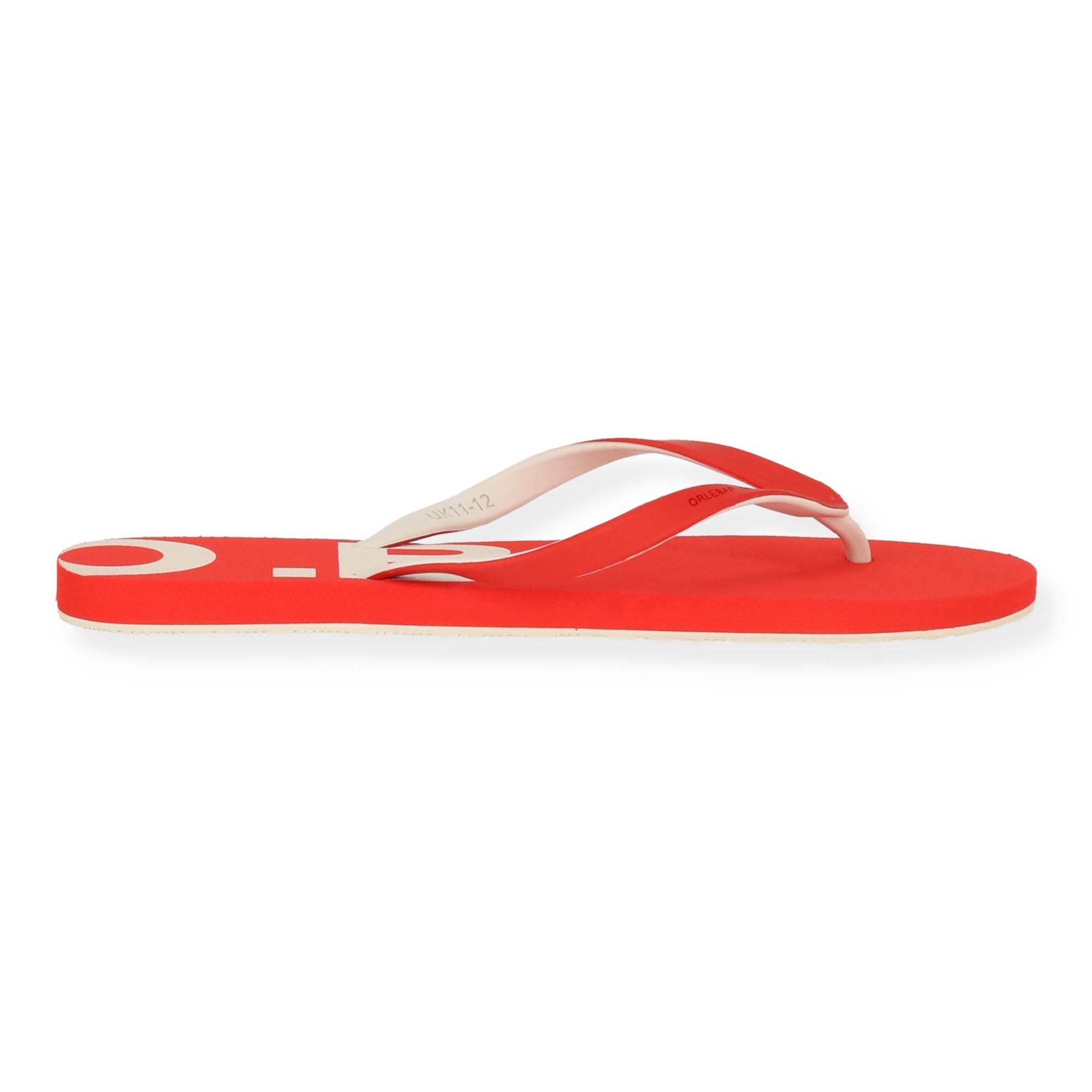 Orlebear Brown Mens Red Sandal