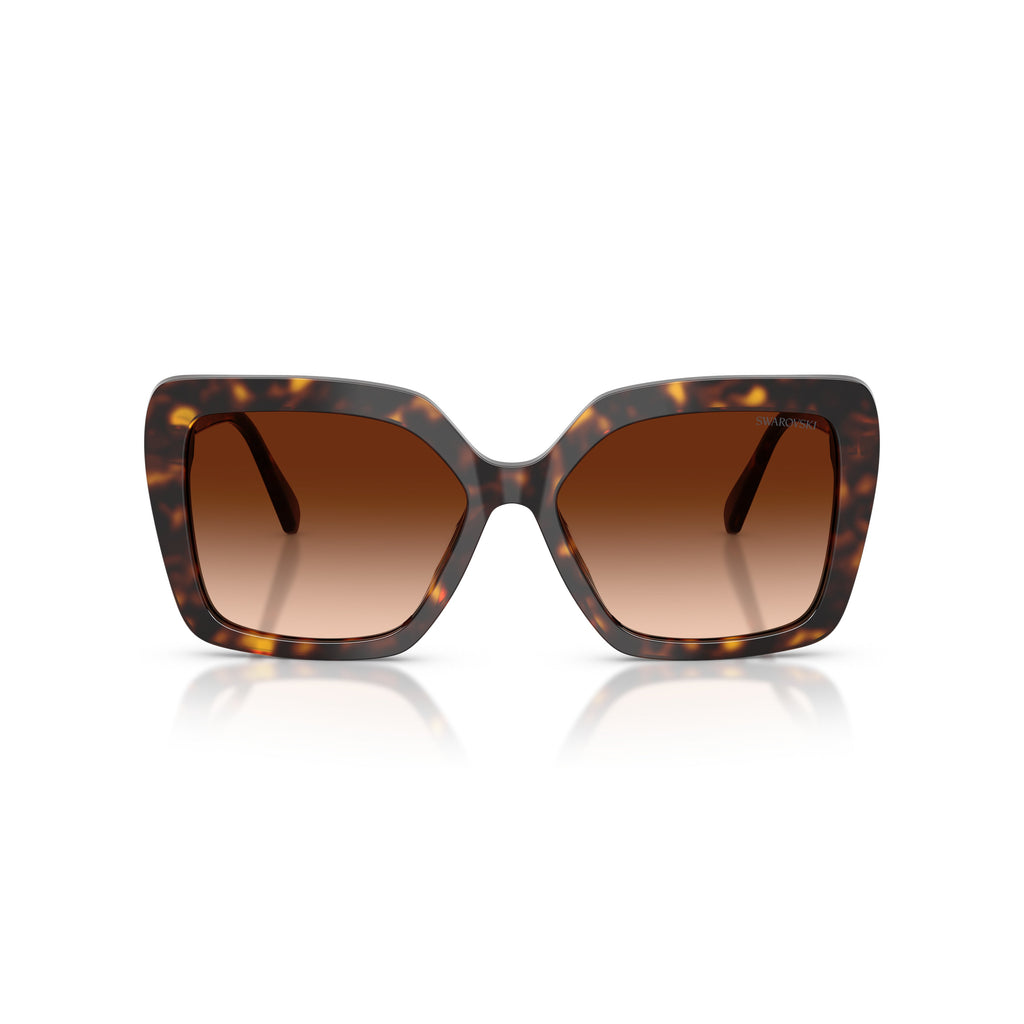 0Sk6049 Oversized Square Sunglasses with Tortoiseshell Pattern