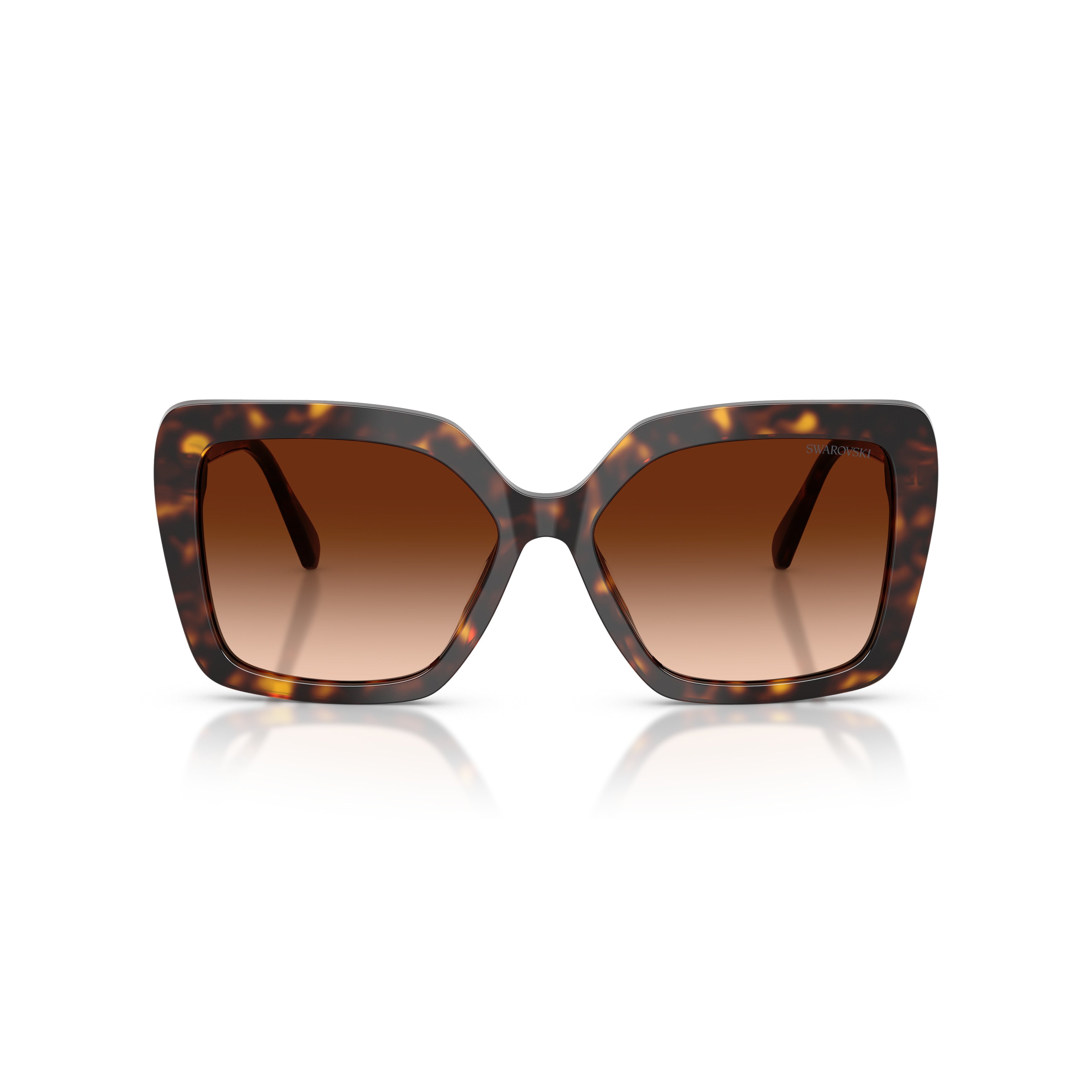 0Sk6049 Oversized Square Sunglasses with Tortoiseshell Pattern