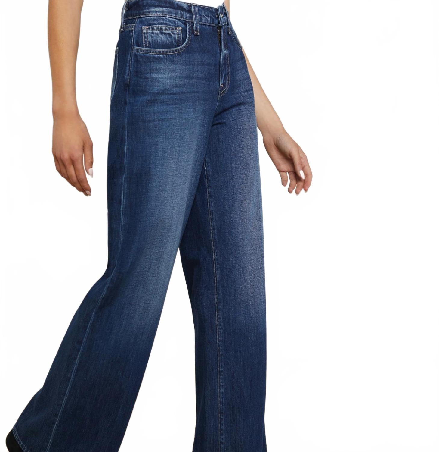 Alicent Wide Leg Jeans In Trenton