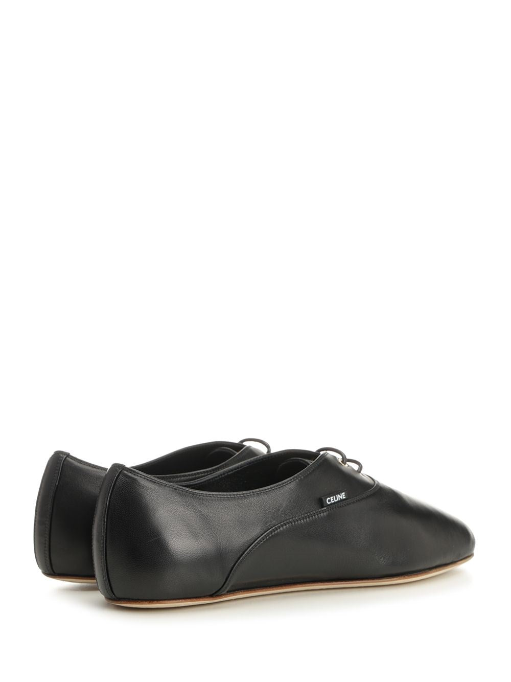 Celine Men Lace-Up Ballerinas In Lambskin