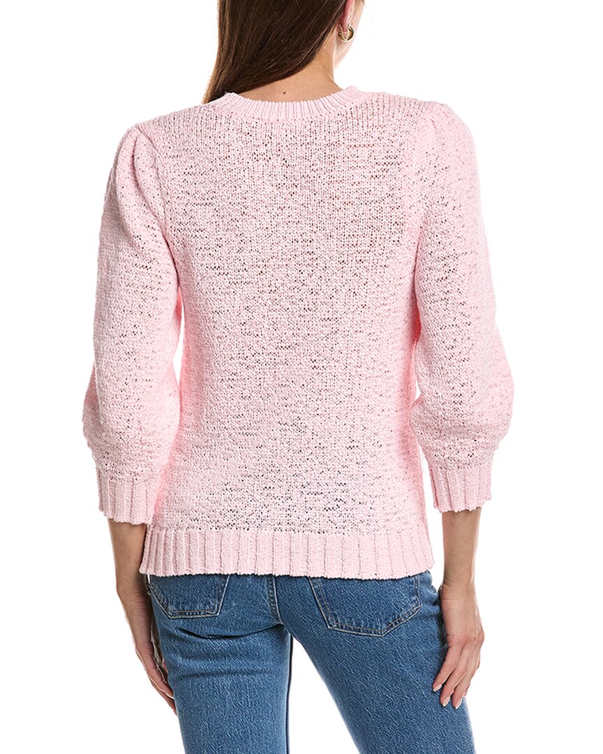 Design History Elbow Puff Sleeve Pullover