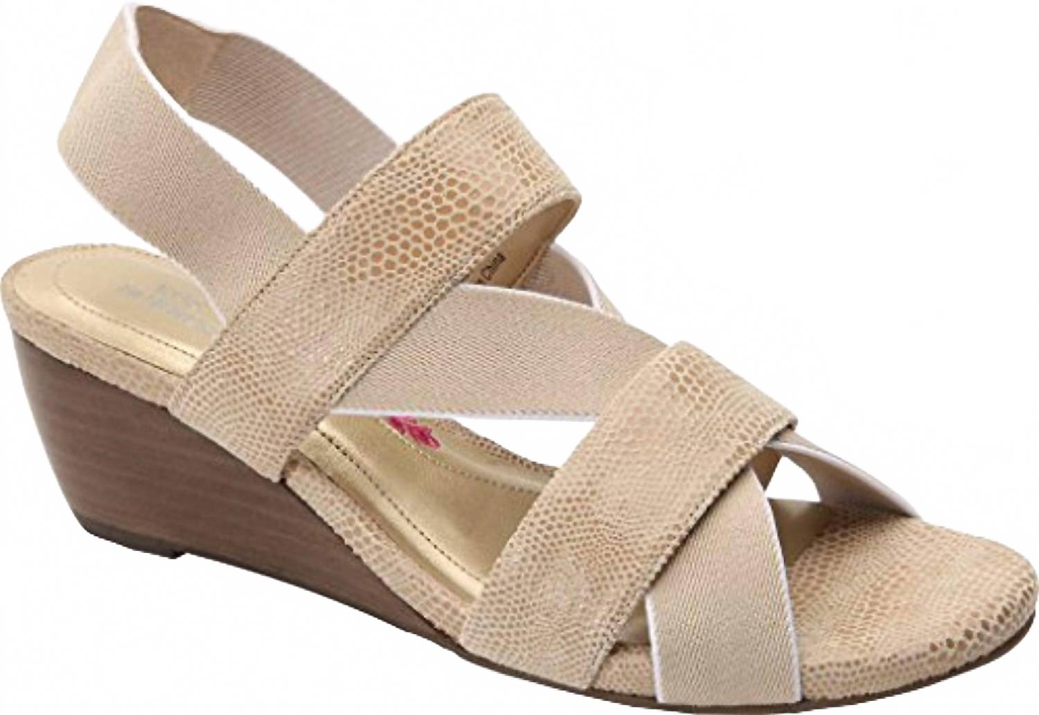 Women's Wynona Wedge Sandal In Nude