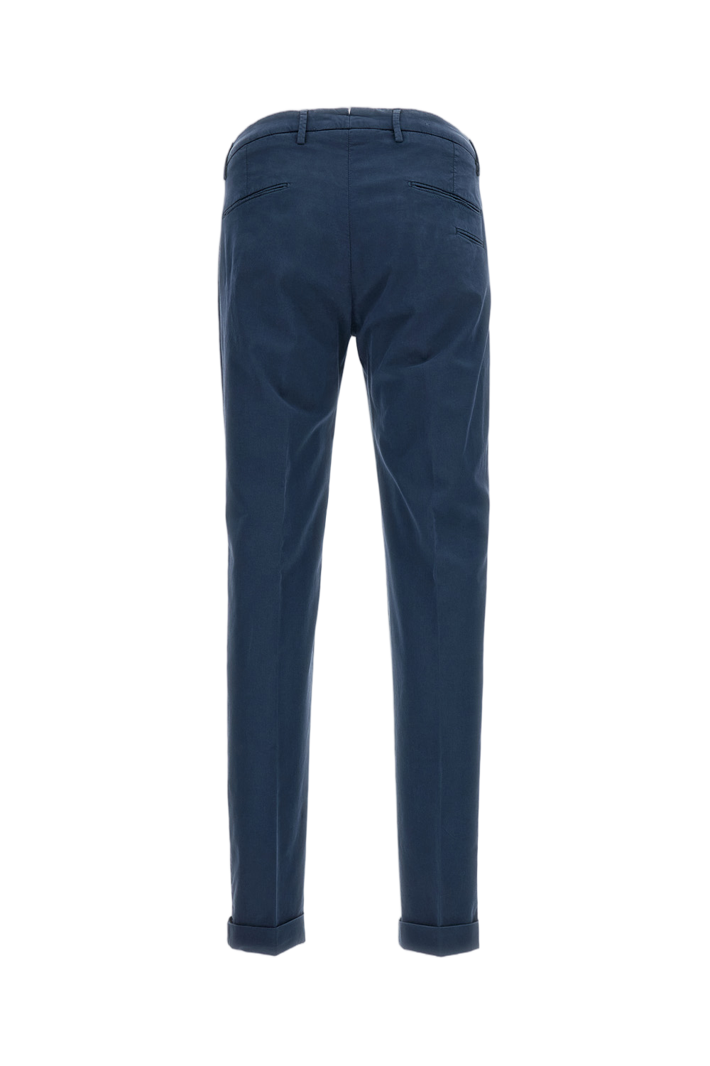 Blue Slim Chino Trousers