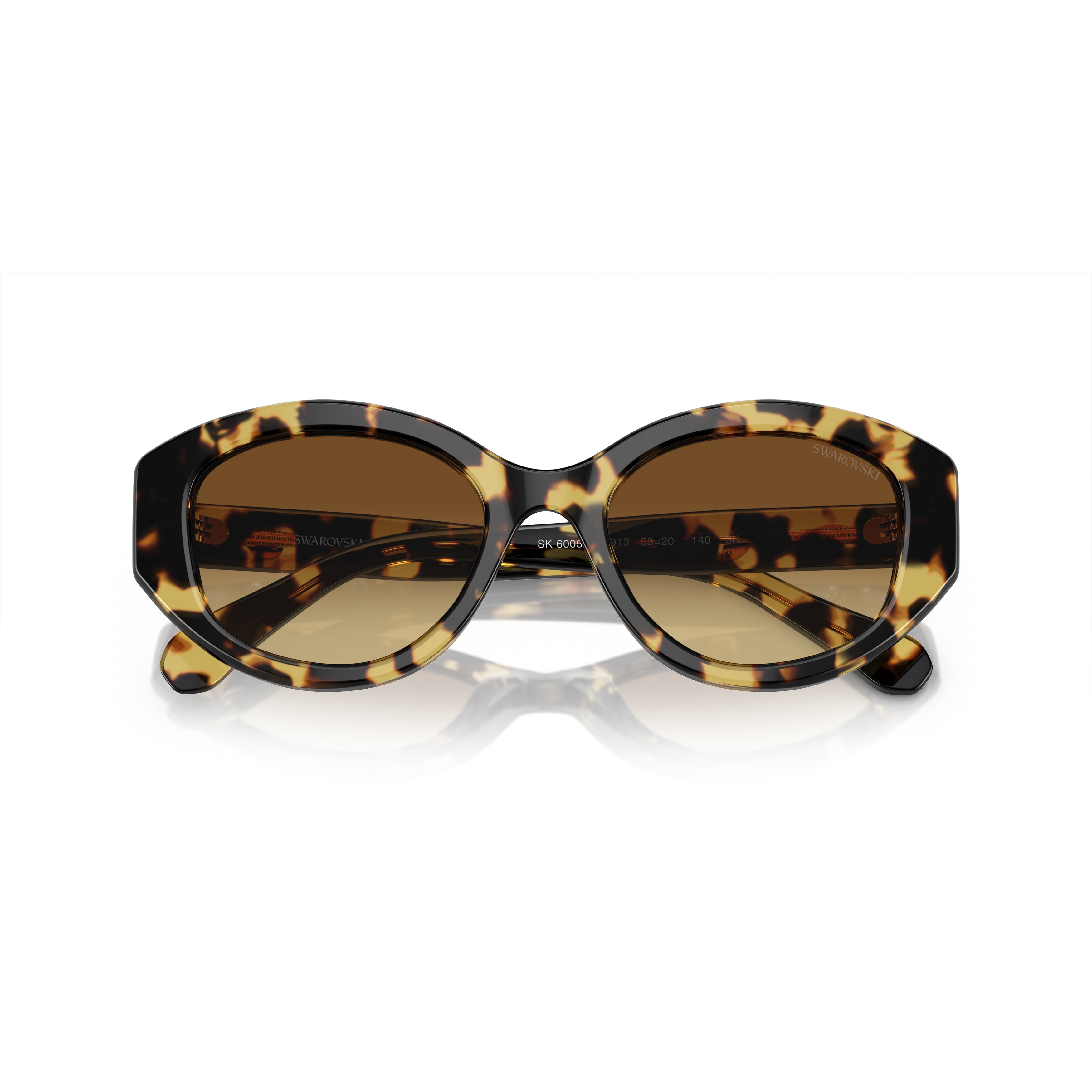 0Sk6005 Cat-Eye Sunglasses with Tortoiseshell Frame