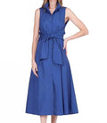 Sarah Midi Dress In Navy