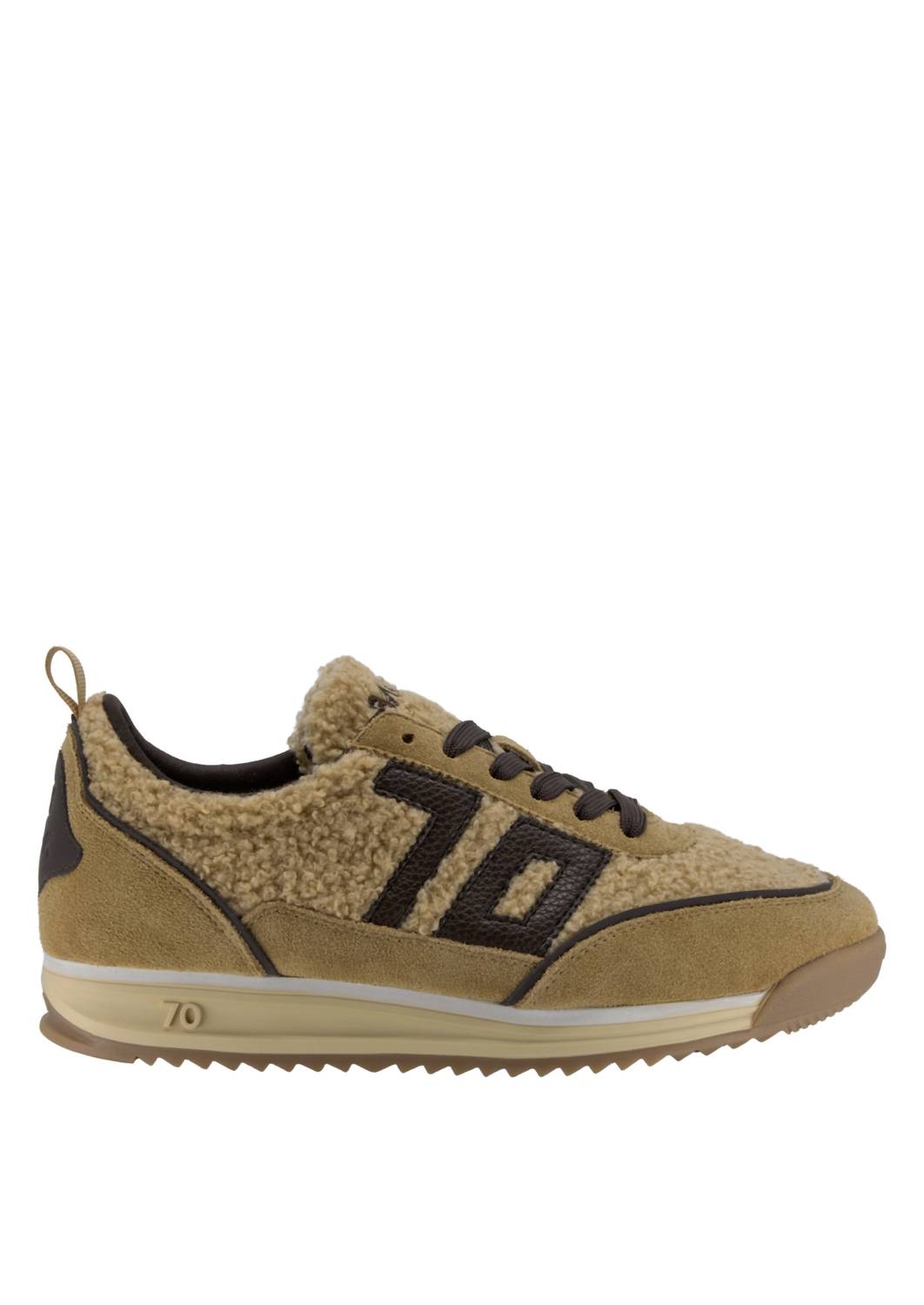 Women's Jogger Ft Sneakers In Beige Coffee