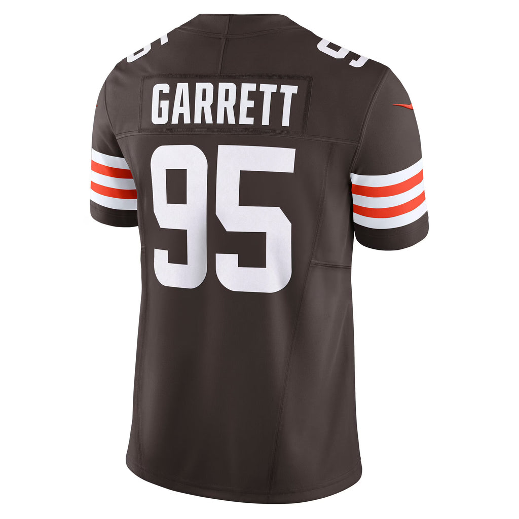Cleveland Browns Myles Garrett Brown Team Vapor F.U.S.E. Limited Jersey