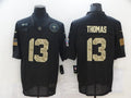 Men's New Orleans Saints #13 Michael Thomas Black Game Player Jersey1