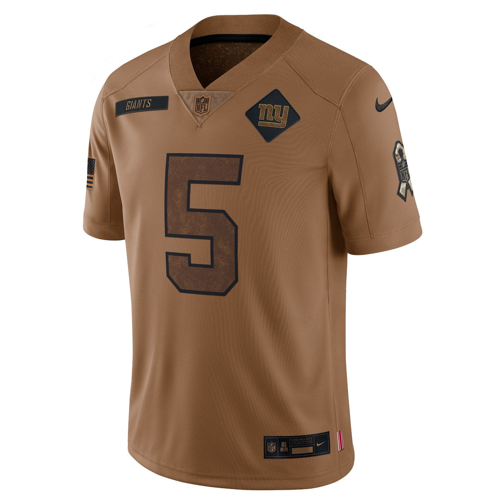 New York Giants Kayvon Thibodeaux Brown Salute To Service Limited Jersey