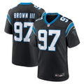 Carolina Panthers Bobby Brown III Black Team Game Jersey
