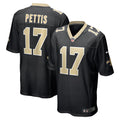 New Orleans Saints Dante Pettis Black Game Jersey
