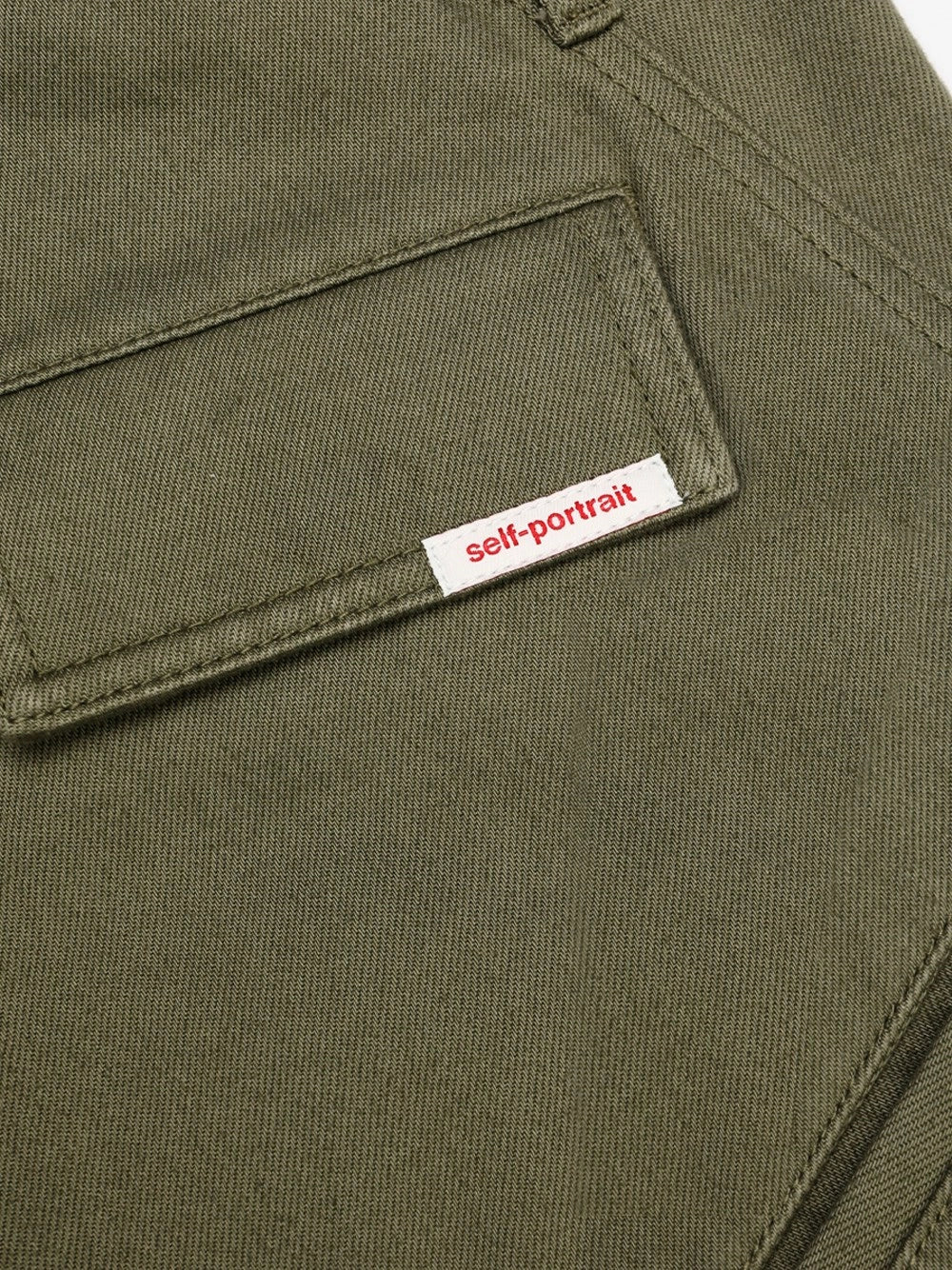 Self-Portrait Women Cargo Jeans